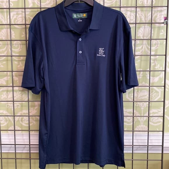 Navy blue Estate Lakes Golf Club polo shirt - Thumbnail 3