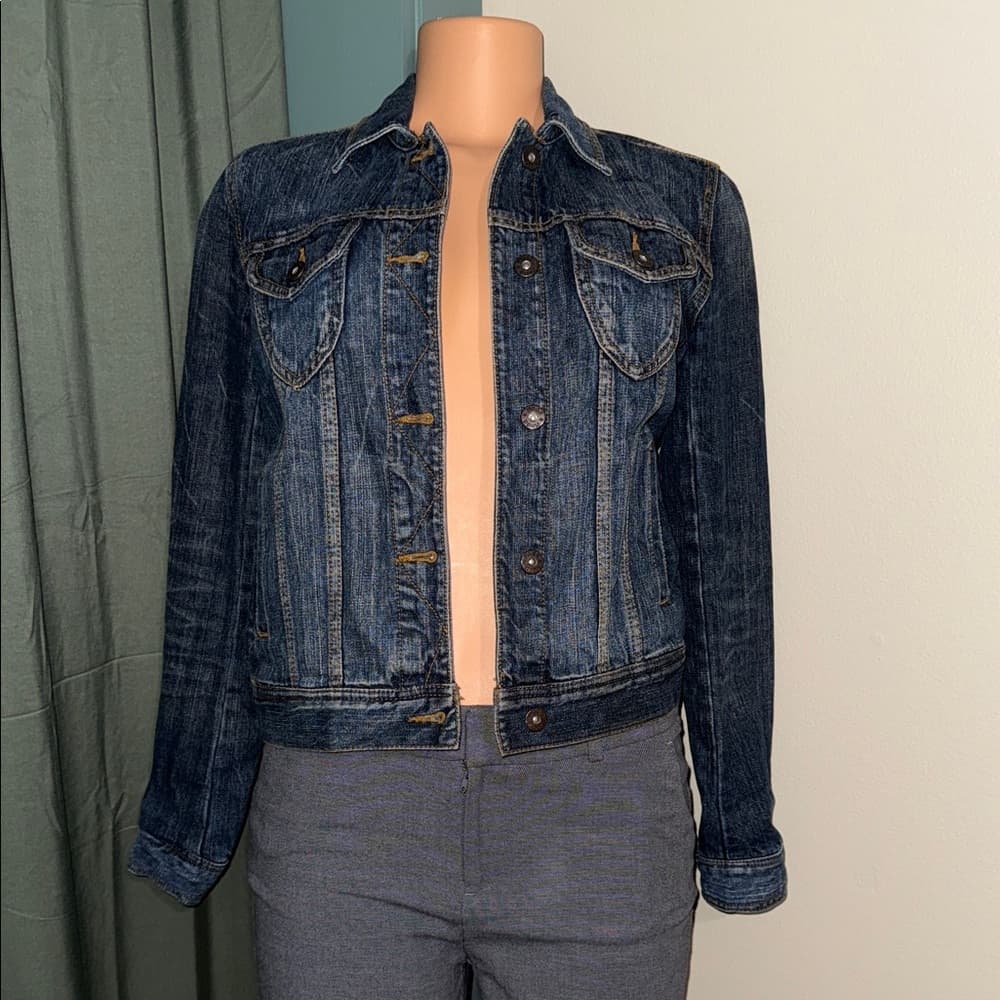 Mudd Dark Blue Jean Jacket - Thumbnail 5