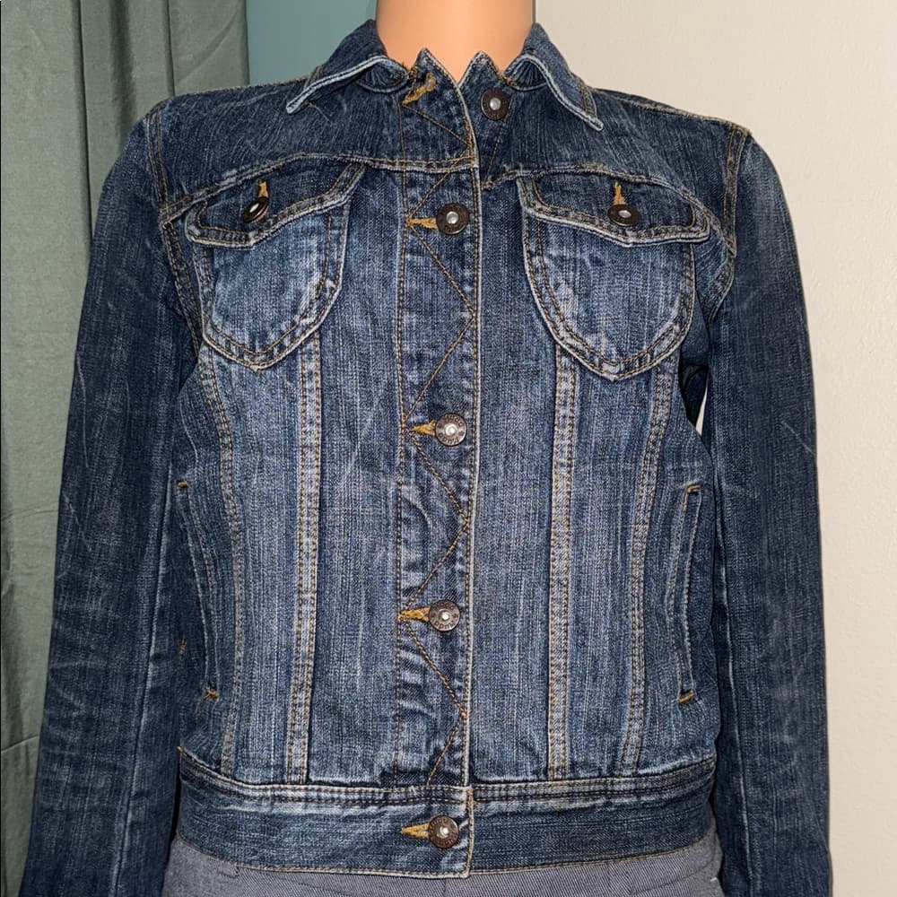Mudd Dark Blue Jean Jacket