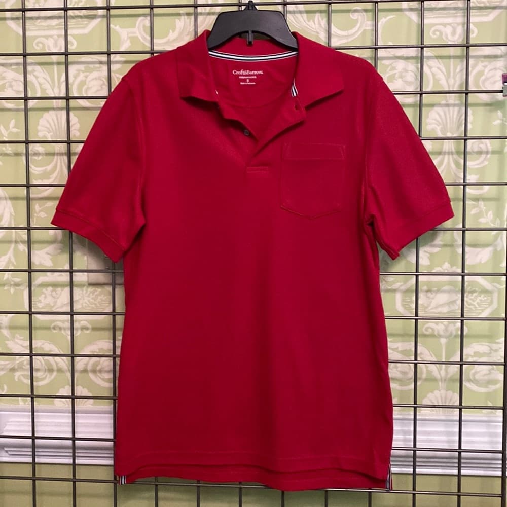 Croft & Barrow polo shirt with pocket - Thumbnail 3