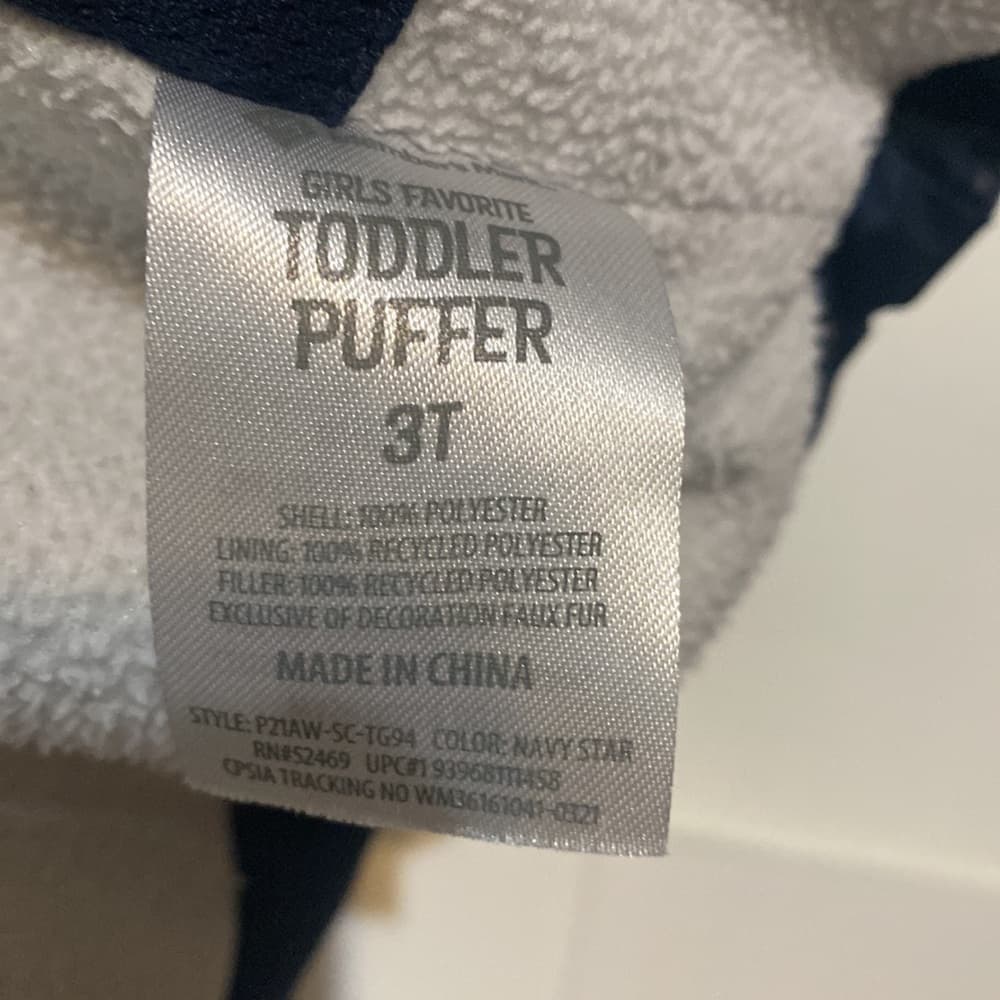 Blue and silver stars puffer jacket - Thumbnail 7