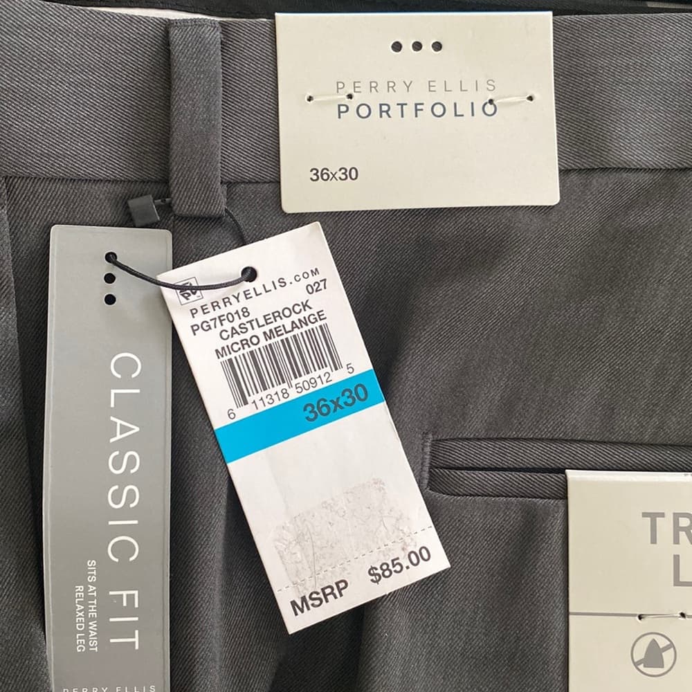 Perry Ellis Portfolio NWT dress slacks - Thumbnail 3