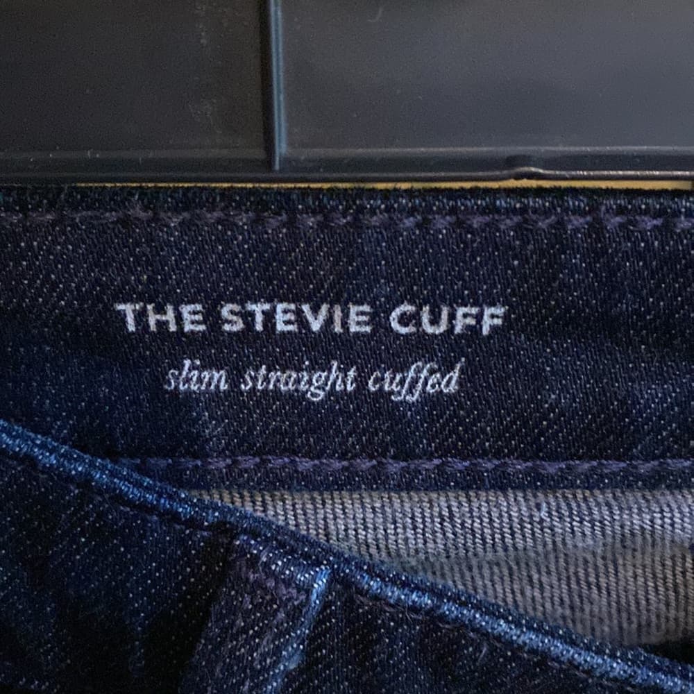 The Stevie Cuff Jeans - Slim Straight Cuff - Thumbnail 4
