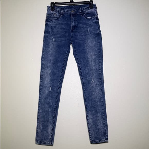 Bamboo acid washed jeans - Thumbnail 9