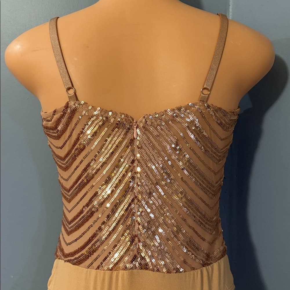 Fashion Nova Sequined One-Piece Bodysuit - Size Medium - Thumbnail 3