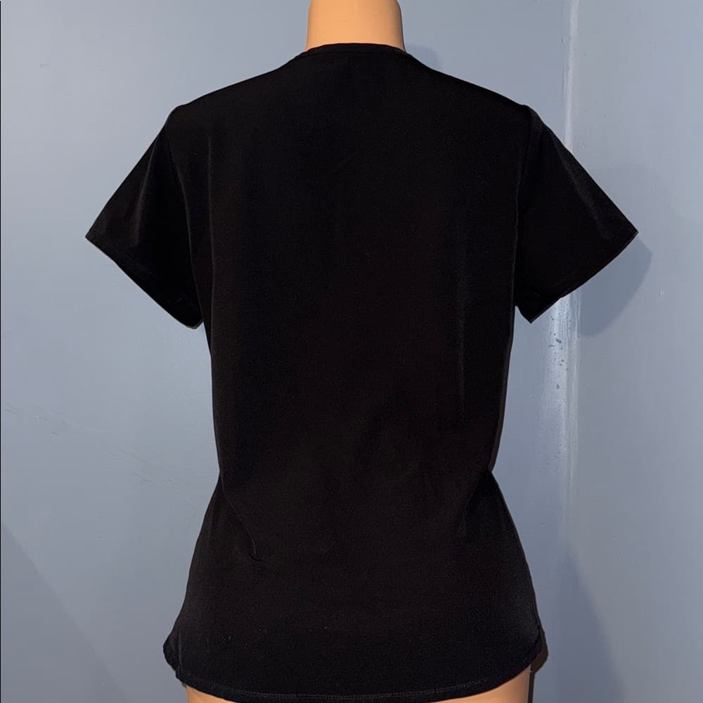 Skechers Black Scrub Top - Size Small - Thumbnail 5