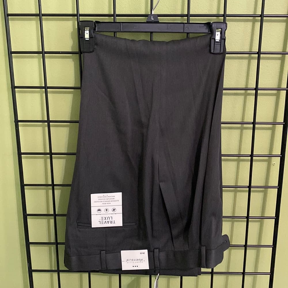 34 x 32 Perry Ellis Portfolio NWT dress slacks - Thumbnail 4