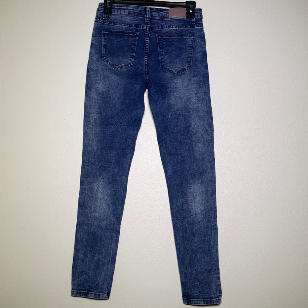 Bamboo acid washed jeans - Thumbnail 6