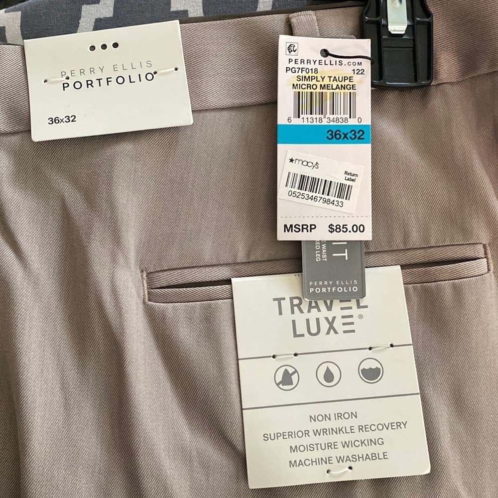 Perry Ellis Portfolio NWT dress slacks - Thumbnail 3