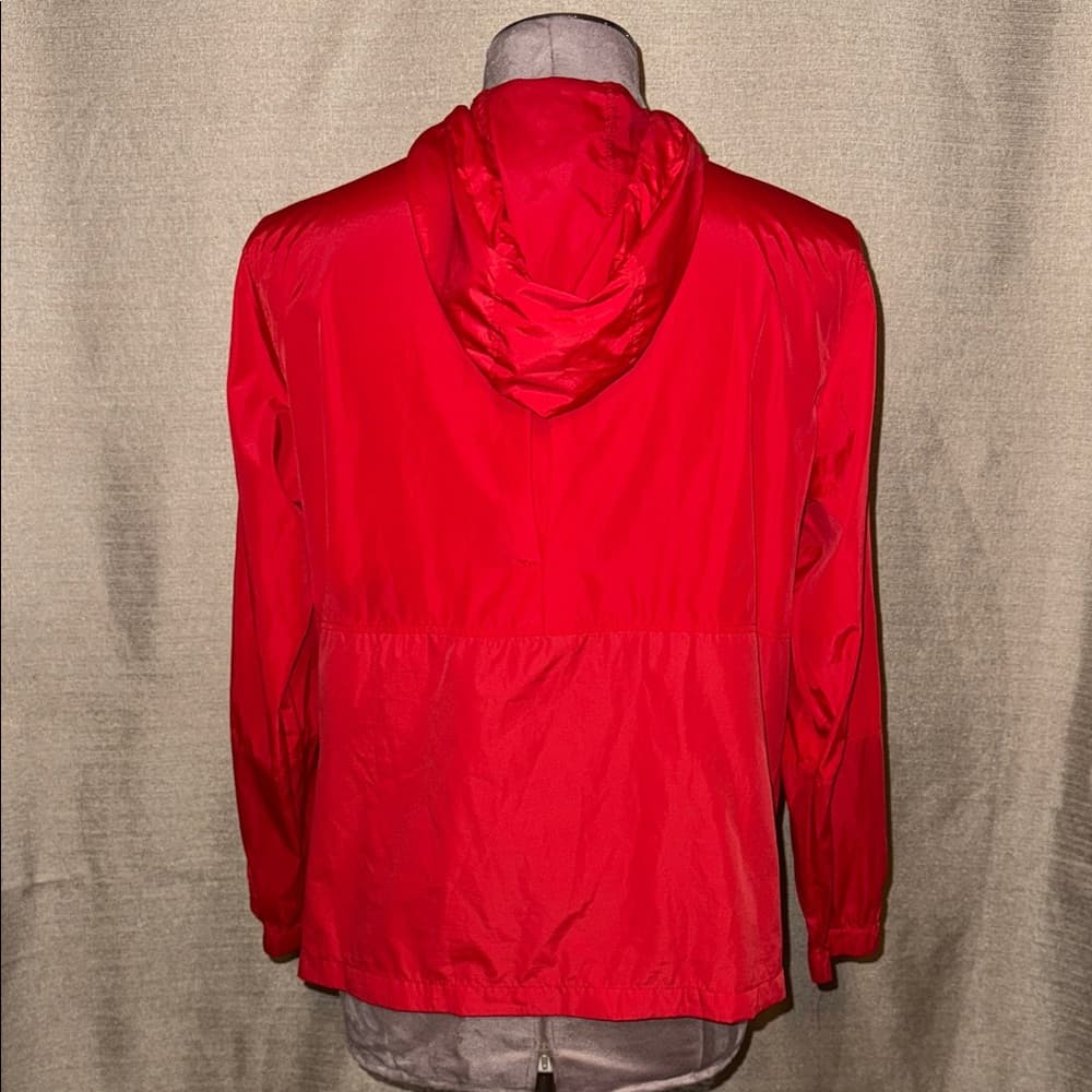 Vibrant Red Windbreaker for Men - Thumbnail 3