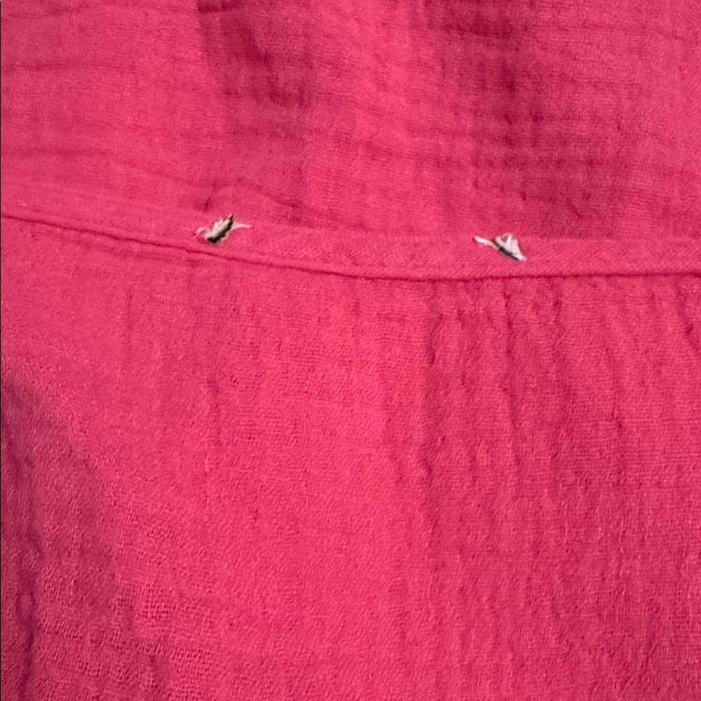 Pink button up tank top - Thumbnail 3