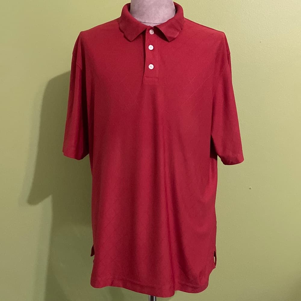 Haggar cool 18 pro polo shirt - Thumbnail 2