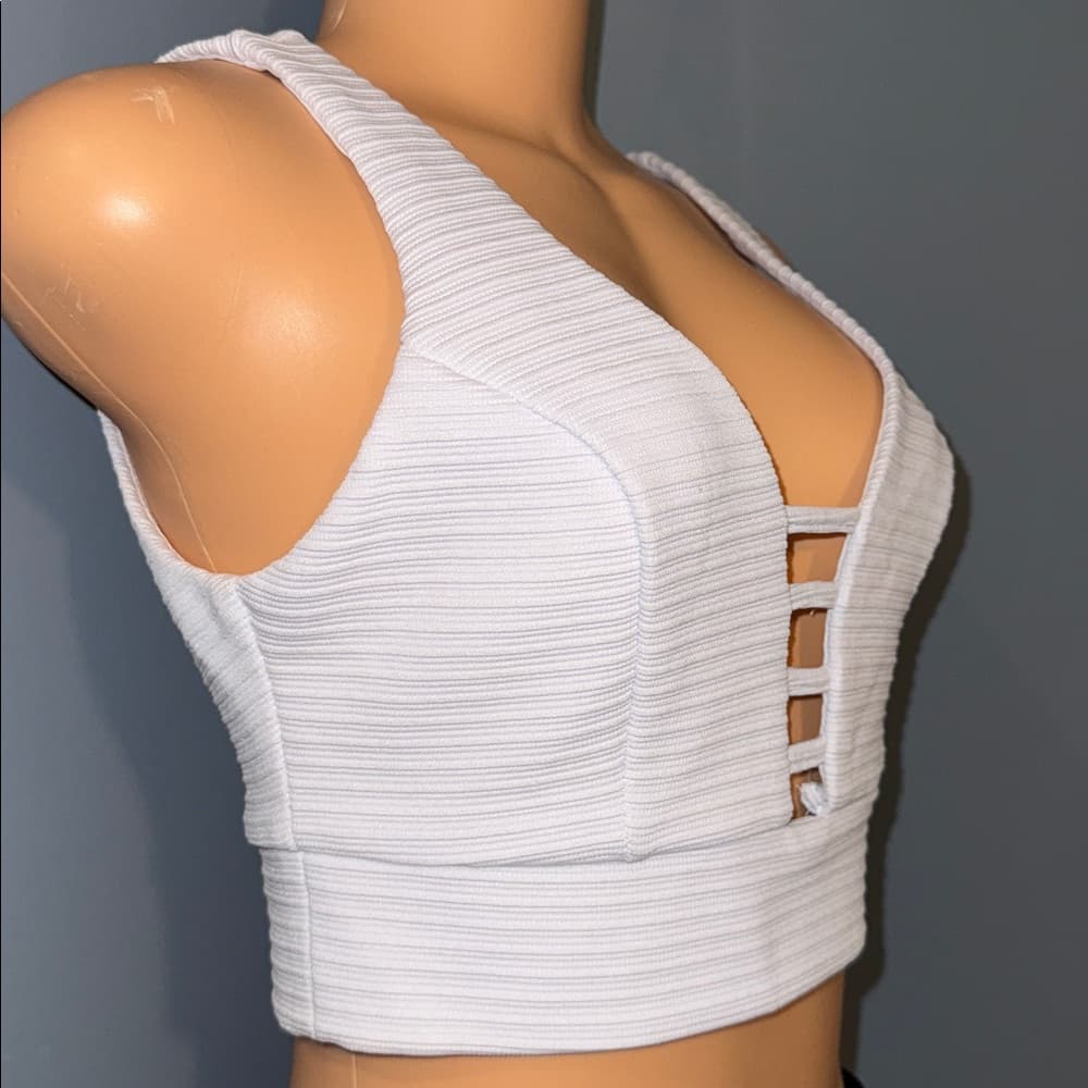 Charlotte Russe Strappy Crop Top - Size S - Thumbnail 2