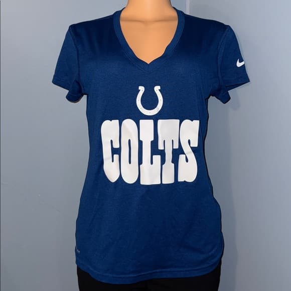 Nike Dri-Fit Colts Women's V-Neck T-Shirt – Fan Favorite, Size medium - Thumbnail 5
