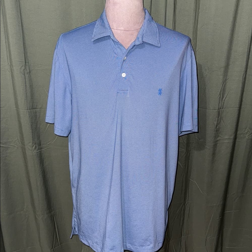 Izod Sky Blue Polo Shirt - Thumbnail 3