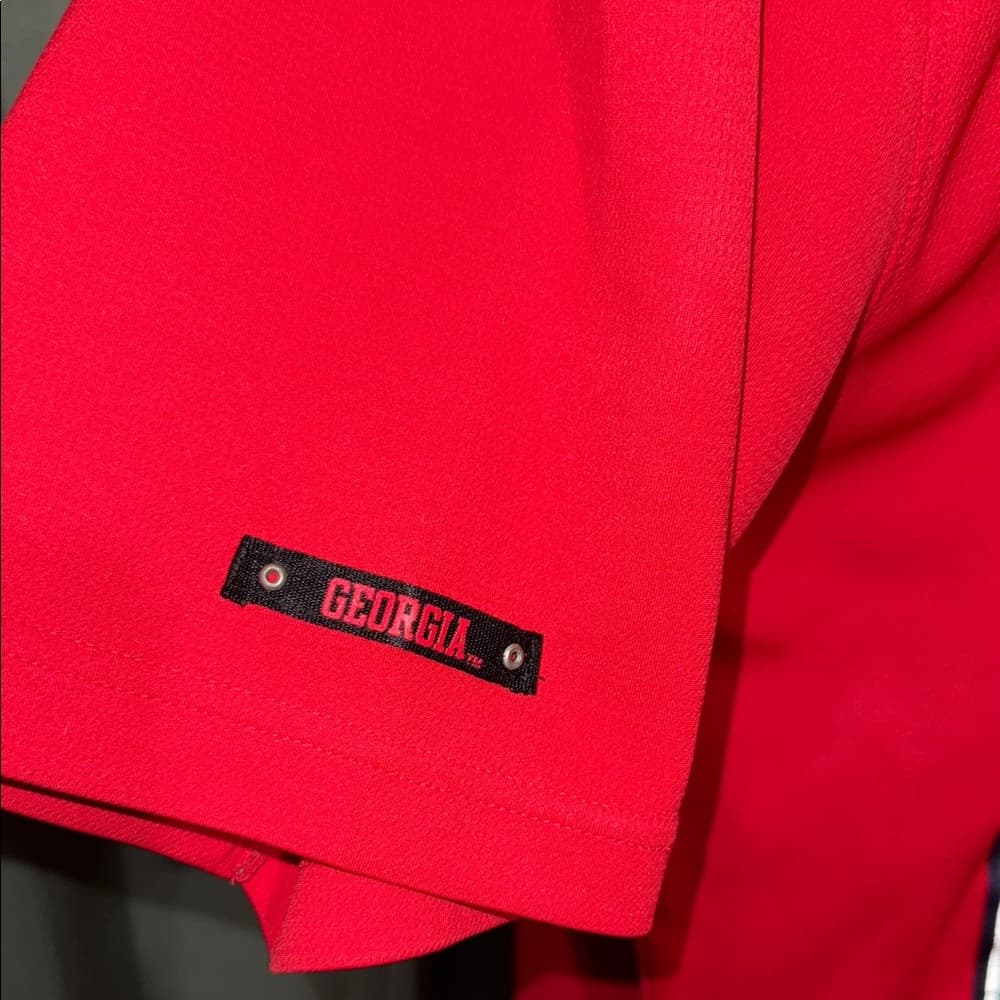Nike Red Ole Miss Polo Shirt - Thumbnail 2