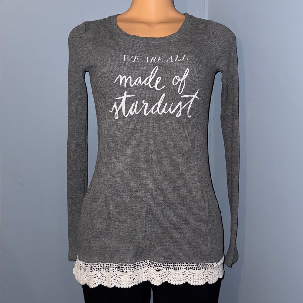 Hollister "Stardust" Long Sleeve Top – Size XS - Thumbnail 3