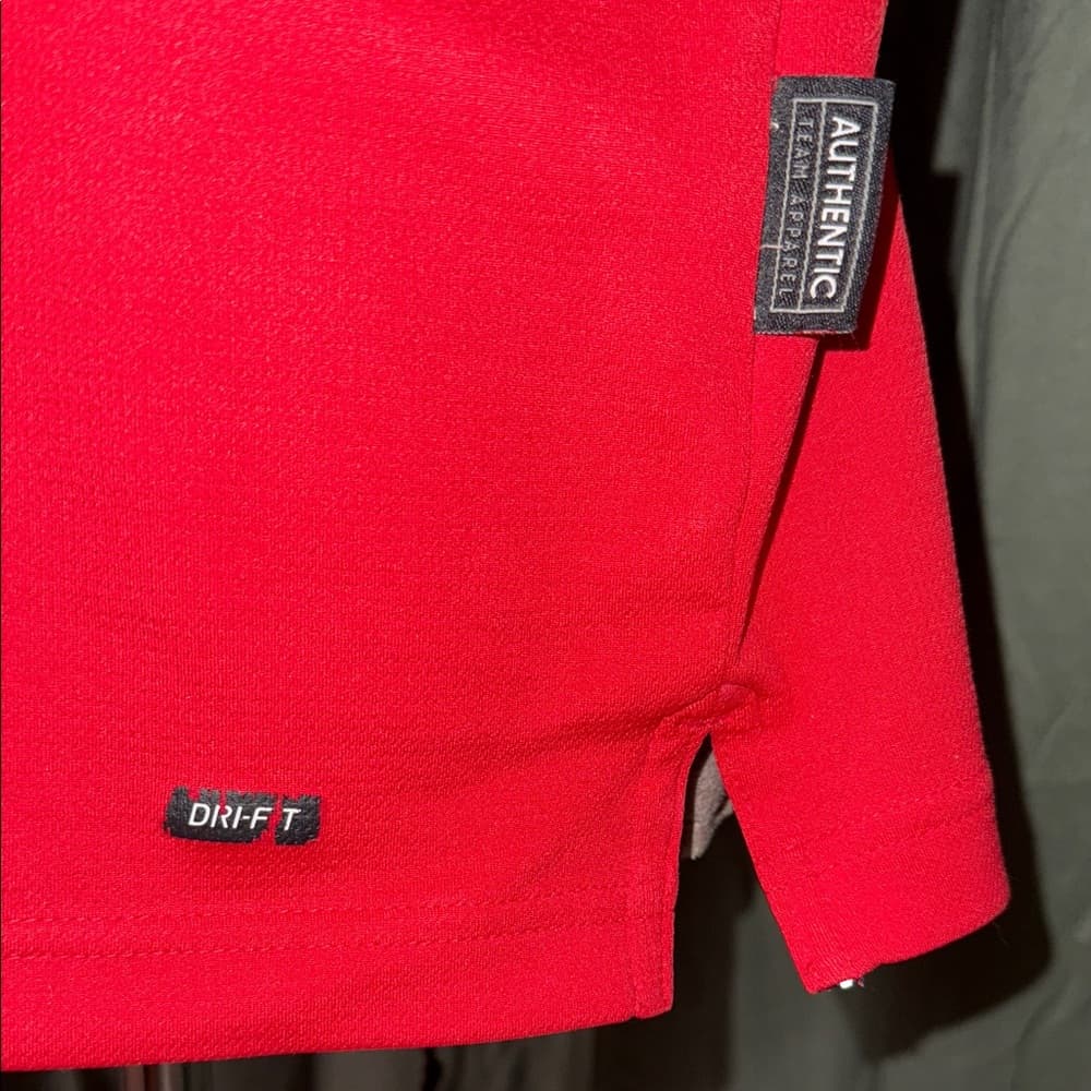 Nike Red Ole Miss Polo Shirt - Thumbnail 4