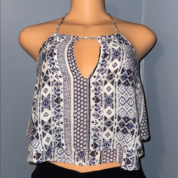 Olivaceous Halter Top - Size Medium - Thumbnail 8