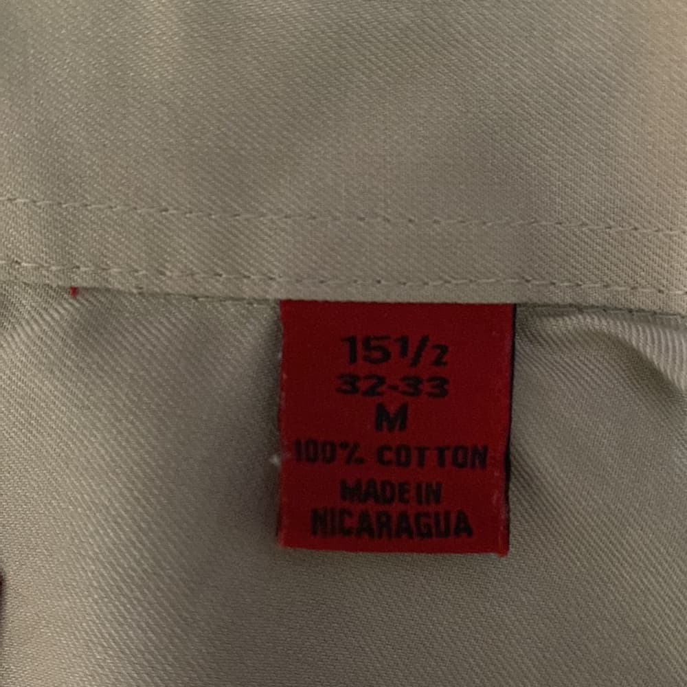 Men’s khaki button down shirt - Thumbnail 3
