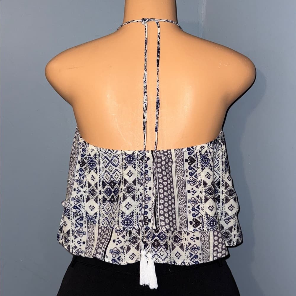 Olivaceous Halter Top - Size Medium - Thumbnail 2