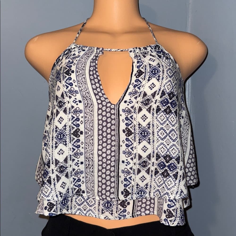 Olivaceous Halter Top - Size Medium - Thumbnail 7