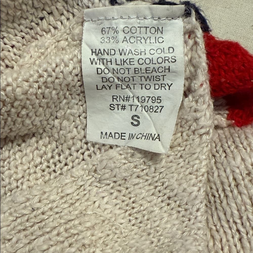 Moon Union Jack Sweater - Size Small - Thumbnail 4