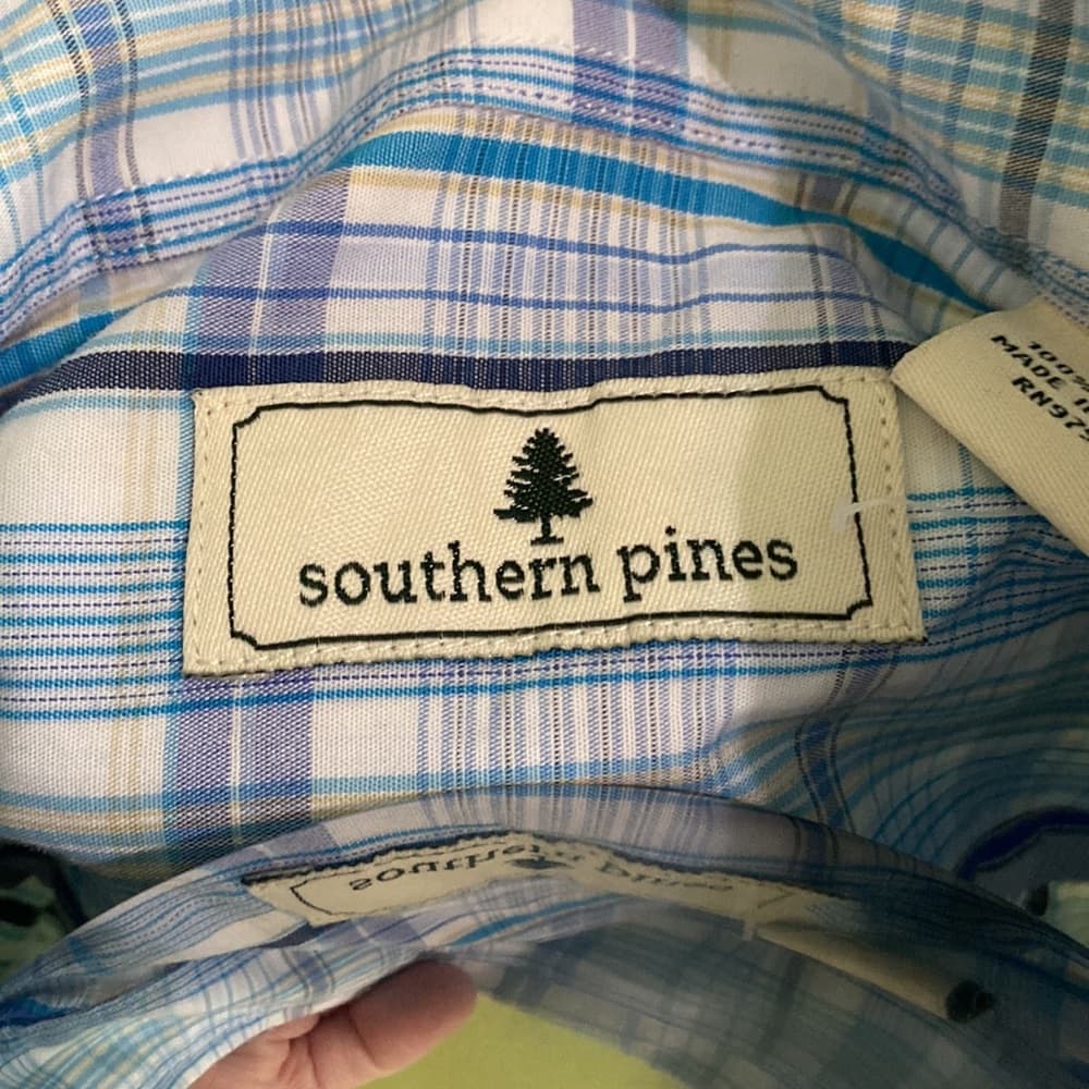 Southern Pines long sleeve button down shirt - Thumbnail 3