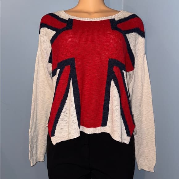 Moon Union Jack Sweater - Size Small - Thumbnail 6