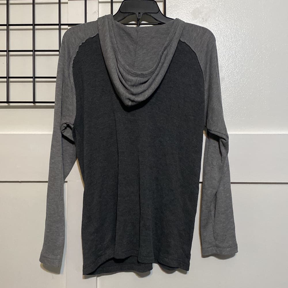 Long sleeve half button down pullover