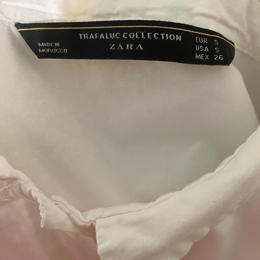 Zara White Blouse - Thumbnail 2