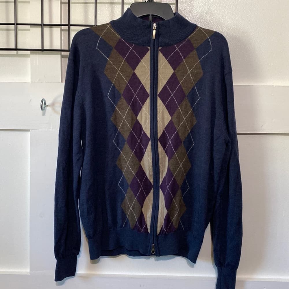 Men’s zip up sweater - Thumbnail 4