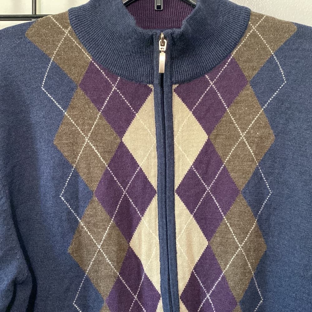 Men’s zip up sweater - Thumbnail 2