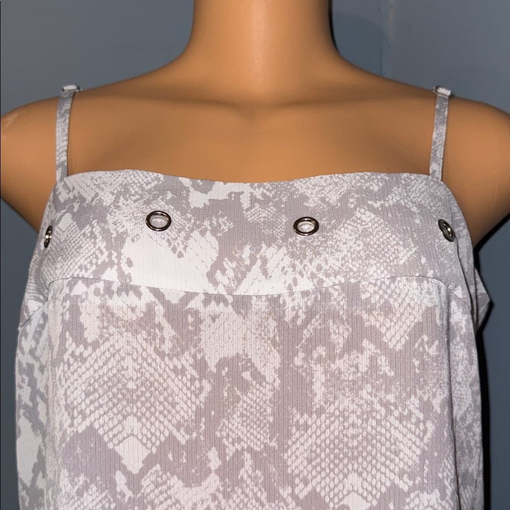 Jennifer Lopez Snake Print Camisole Top - Size Medium