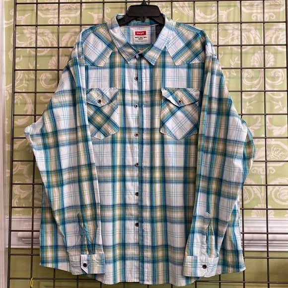Men’s long sleeve button down shirt - Thumbnail 4