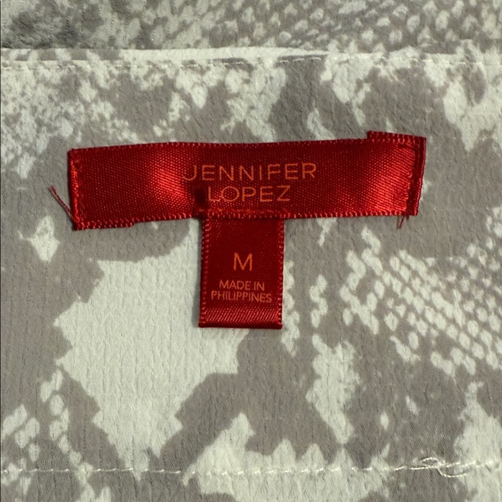 Jennifer Lopez Snake Print Camisole Top - Size Medium - Thumbnail 7