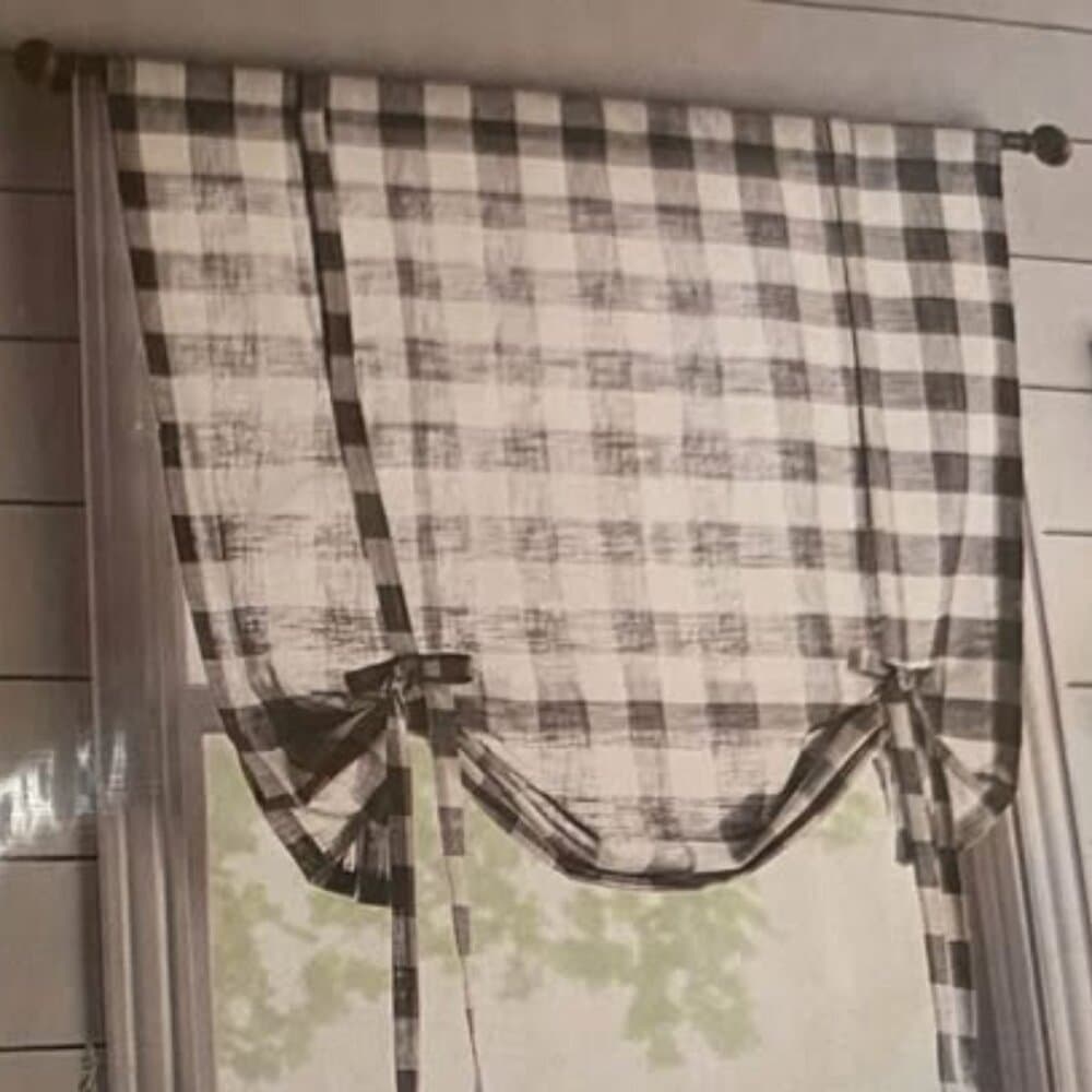 Threshold Light- Filtering Balloon Shade Curtain