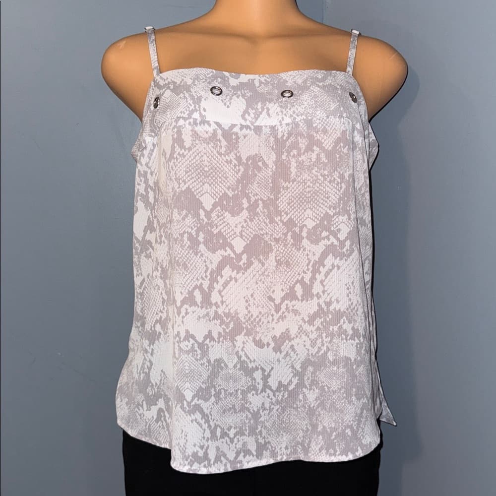 Jennifer Lopez Snake Print Camisole Top - Size Medium - Thumbnail 8