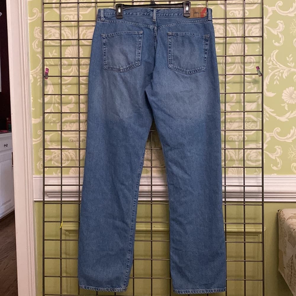 38 x 34 Zara regular fit straight leg jeans* - Thumbnail 4