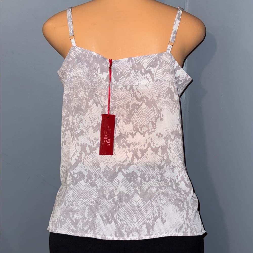 Jennifer Lopez Snake Print Camisole Top - Size Medium - Thumbnail 2