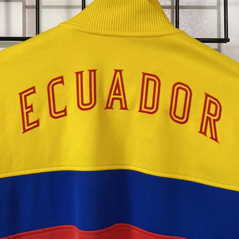 Rare Adidas Originals Ecuador Football Track Jacket Men's Large 2006 FEF - Thumbnail 6