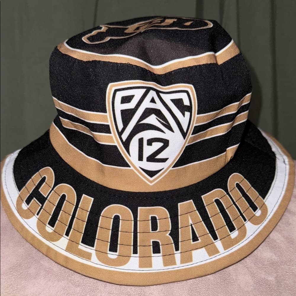 Colorado Bucket Hat in Black and Tan