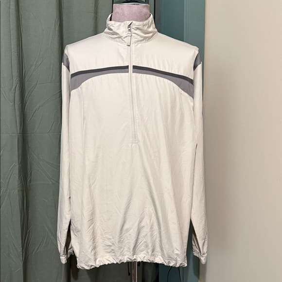 Men's Tan and Gray Jacket - Thumbnail 5