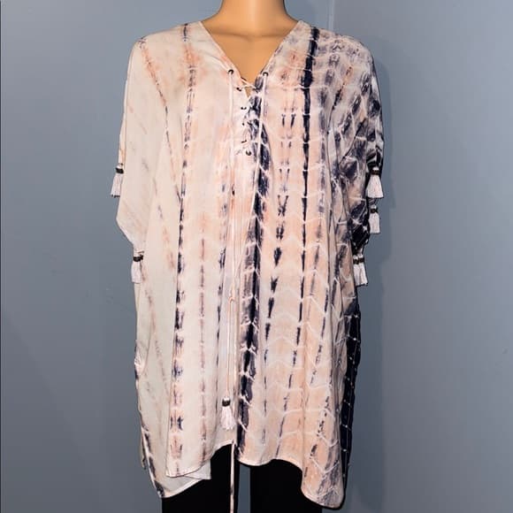 Olivaceous Tie-Dye Top - Size Medium - Thumbnail 10