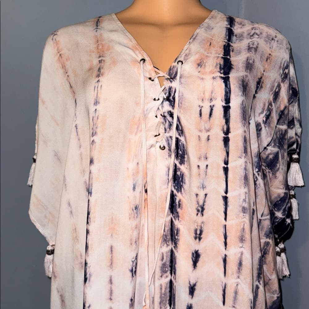 Olivaceous Tie-Dye Top - Size Medium
