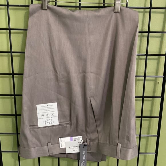 38 x 30 two toned Perry Ellis Portfolio dress slacks - Thumbnail 6