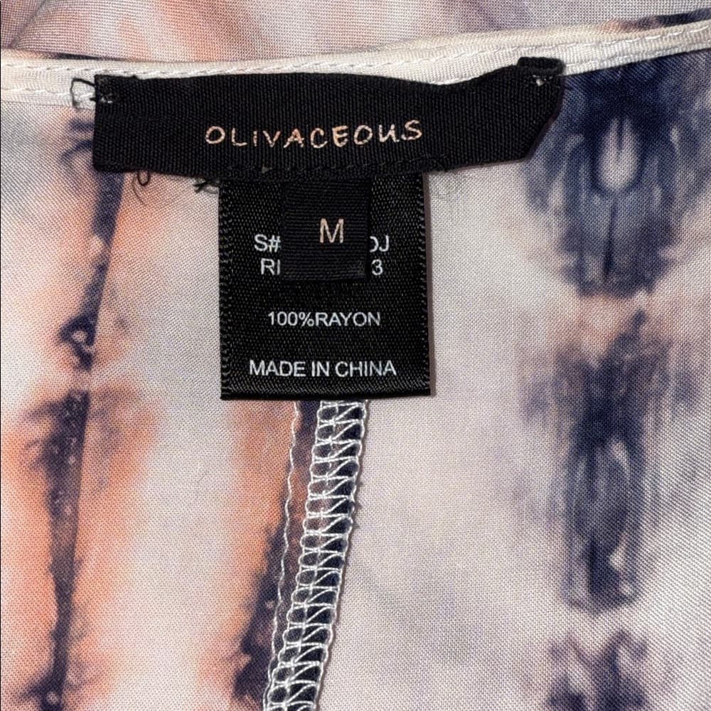 Olivaceous Tie-Dye Top - Size Medium - Thumbnail 7