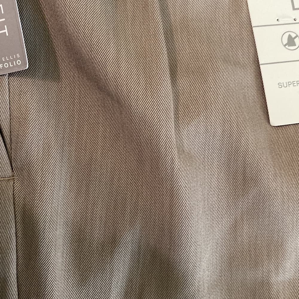 38 x 30 two toned Perry Ellis Portfolio dress slacks - Thumbnail 4