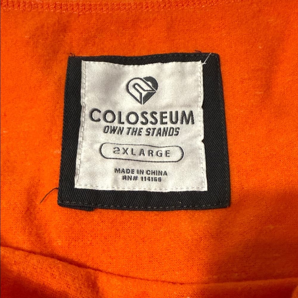 Colosseum Orange Miami Sweatshirt - Thumbnail 5