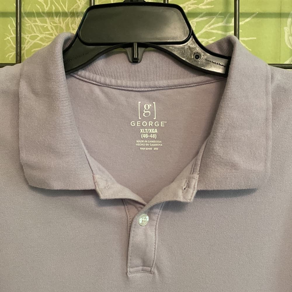 Men’s Lavender Polo Shirt